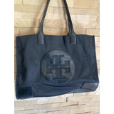 Bolsa Tory Burch Negra Grandecita Tote Stella