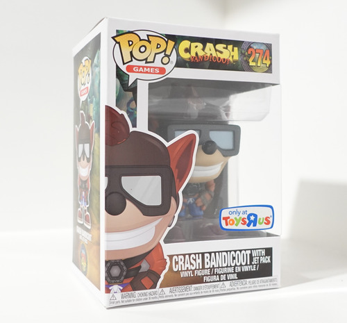 Funko Pop! Crash Bandicoot 274 With Jetpack Exclusivo