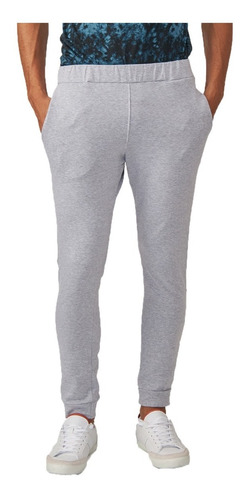 Jogging Hombre Frizado Chupin Pantalon Puño Colores Varios