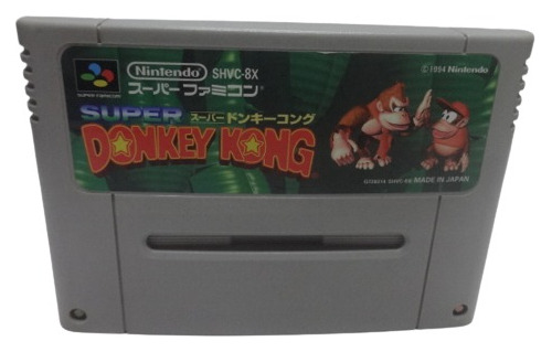 Donkey Kong Super Nintendo Snes Famicom Original