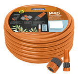 Mangueira Multi 1/2'' 15m Tramontina Pvc Laranja Superflex