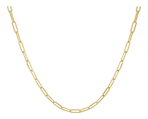 Cadena Oro 18k Forcet Hombre Mujer Forcet 2,2g 50cm Maciza 