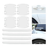 Protector De Arañazos Para Coche, Pegatina De Silicona 8pcs