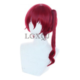 Peluca De Cosplay Teruko Okura  45 Cm  Anime Bungo  Perros C