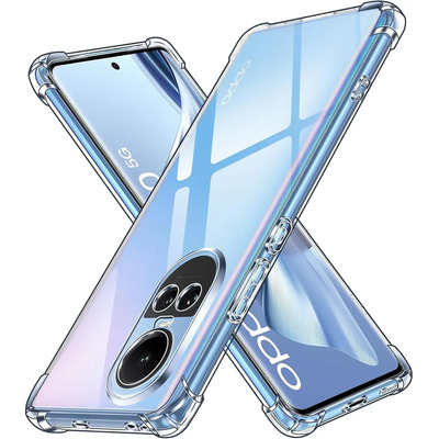 Funda Para Oppo Reno 10 5g Carcasa Protectora Antigolpes Transparente Suave Tpu Delgada Anti-choques Case
