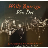 Vox Dei / Willy Quiroga  En Vivo En Mr Jones  Cd Nuevo