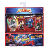 Akedo Ultimate Arcade Warrior Pack Lujo , 4 Warriors