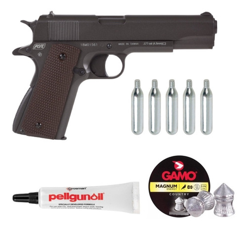 Pistola Dan Wesson Valor 1911 .177pellet Tanques Co2 Xchws C