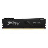 Memoria Ram Fury Beast Ddr4 Gamer Color Negro 16gb 1 Kingston Kf432c16bb/16