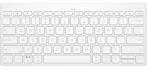 Teclado Hp Inalambrico Para Dispositivos Múltiples 350 Color Del Teclado Blanco Idioma Español Latinoamérica