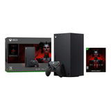 Console Xbox Series X Bundle Diablo 4 Cor Preto