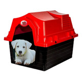 Casa Casinha Cachorro Pet N1 Plástico Premium - 3 Cores
