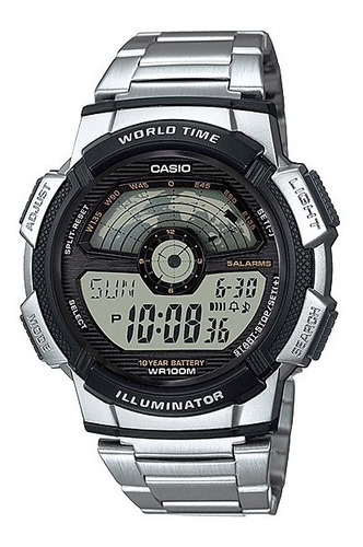 Reloj Hombre Casio Ae-1100wd Ae1100 Wd Impacto Online