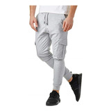 Gym Pants Jogger Entubado Slim Fit Deportivo Casual Hombre