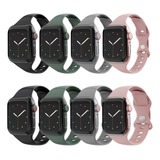 Jomoq Bandas Compatibles Con Apple Watch Band, Paquete De 8