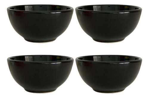 Set X4 Bowls Cerealera Multiuso 650ml  Cerámica Colores 