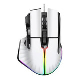 Mouse Game Factor Mog602 Click Láser Pixart 3370 Blanco