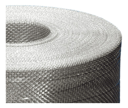 Tejido Mosquitero Aluminio Rollo 1m Alto X 25m Largo (1x25)