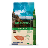 Bravery Cachorro Raza Pequeña, Sabor Pollo, Bolsa De 7 Kg