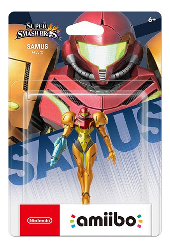 Amiibo Samus Metroid Super Smash Bros Nueva Versión