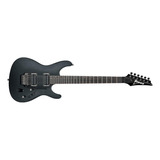 Guitarra Eléctrica Ibanez S Standard S520 Double-cutaway De Meranti Weathered Black Con Diapasón De Palo De Rosa