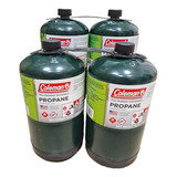 Tanque Coleman De Propano 16oz Kit De 4pzs Camping Importado