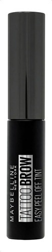 Gel Para Cejas Maybelline Tattoo Brow Tinta Semi-permanente Peel Off De 4.6 G Color Black