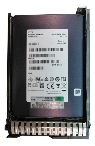 Hpe Ssd 960gb 2.5 6gbps Hpe P07926r-b21 Nuevo Sellado