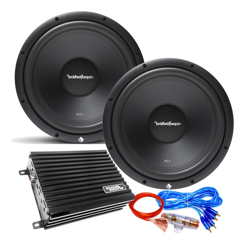 Combo Sub Rockford Serie P 12 + Potencia 600 W Nuevo Modelo