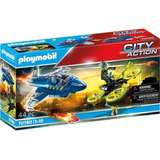 Playmobil 70780 City Action Set Jet De Policía Persecución