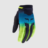 Guantes Moto Niña 180 Flora Negro/amarillo Fox Color Amarillo Talla M