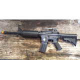 Rifle M4a1 Airsoft Aeg Elétrica Fuzil