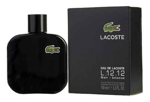 Eau De Lacoste L.12.12 Noir Intense Caballero 100 Ml Edt