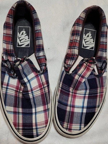 Zapatillas Vans Panchas Slip-on Talle 38,5 Plantilla 24,5