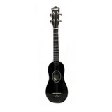 Ukelele Leonard Soprano Uk15 Negro Con Funda