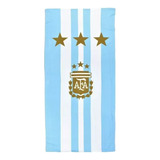 Toallon De Afa Argentina Messi 70x150 Original Playero 
