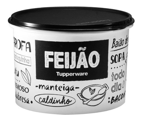 Tupperware Caixa Feijão P B 2 Kg Armazenagem Alimentos