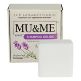 Shampoo Solido Mu&me Lavanda Anticaida 60gr