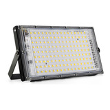 Reflector Led 50w Ip65/66 Blanco Interior O Ext Ahorra Luz