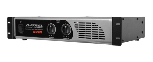 Amplificador De Audio Profissional Pa3000 Datrel 400wrms
