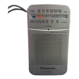 Radio Panasonic Rf-p50d 2 Bandas Am Fm Solo Baterías Gris Co