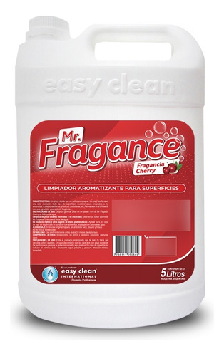 Mr Fragance Cherry | Limpiador Desodorante Para Piso