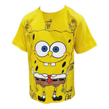 Roupa De Criança Infantil Bob Esponja Camiseta Promoção Top