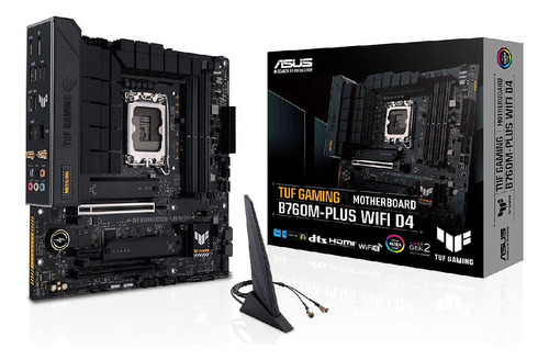 Motherboard Asus Tuf Gaming B760m-plus Wifi D4 Lga1700 Pcreg