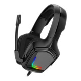 Audifonos Diadema Gamer Rgb Luz Led Micrófono Ps4 Xbox One