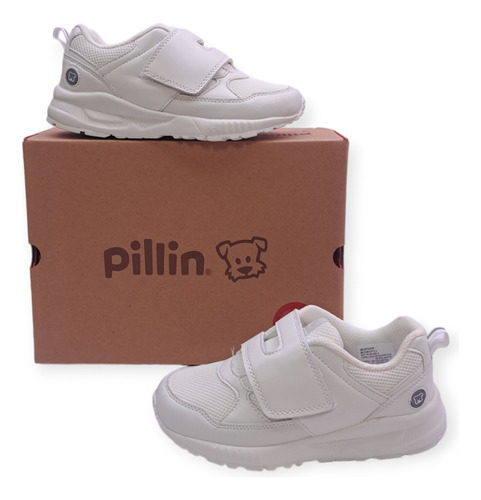Zapatillas De Niños Blanco - Pillin
