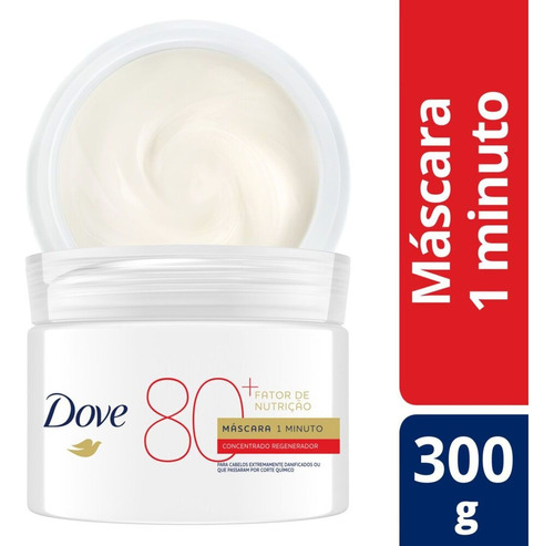 Máscara De Tratamento Fator De Nutrição 80+ 300g Dove