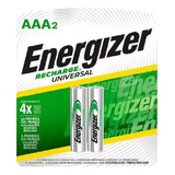 Pila Energizer Aaa Bp2 700mah Precargadas 1.2v 2 Unidades