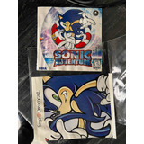 Manual Y Portada De Sonic Adventure Original Sega Dreamcast