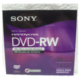 5 Mini Dvd-rw Regravável - Sony P Filmadora Digital Handycam